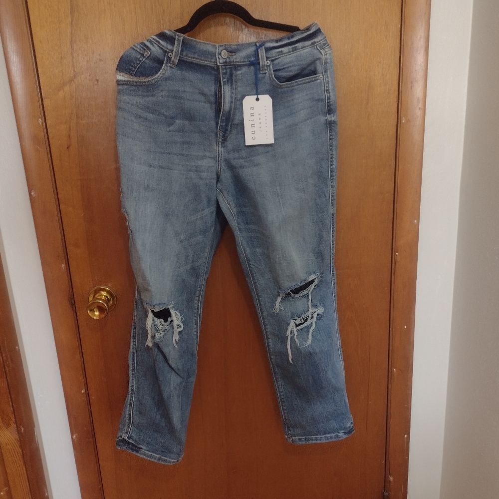 EUNINA Rocky HighRise Boyfriend Jean Sz 13